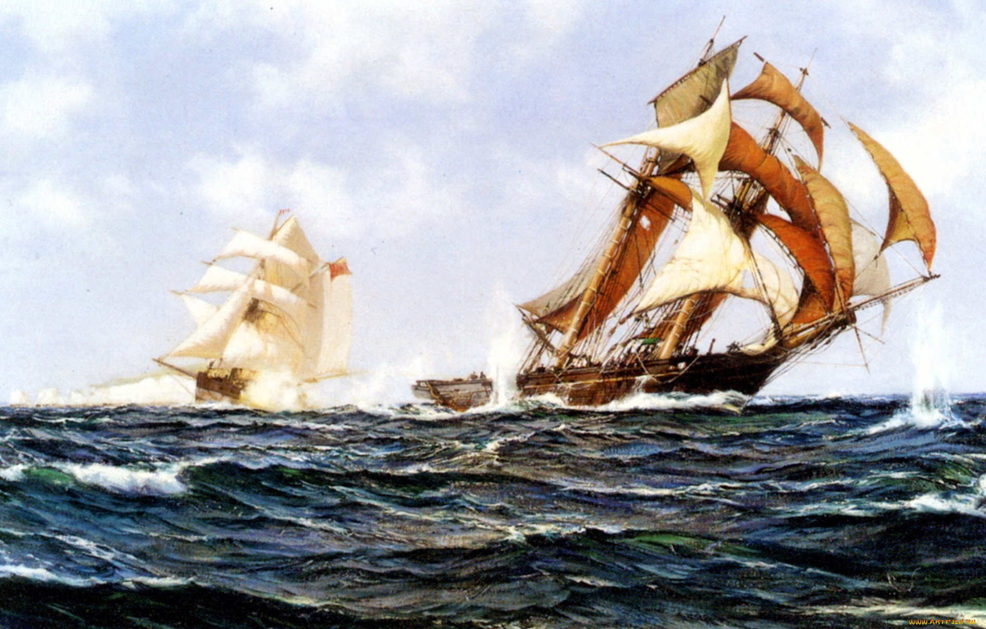 , montague dawson, , , 